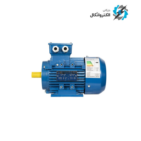 الکتروموتور1 اسب سه فاز 3000RPM ارسم گوانگلو B14