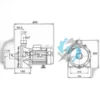 پمپ دو پروانه 5.5 HP پنتاکس مدل CBT 600/00
