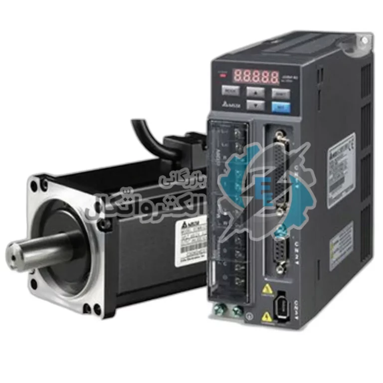 سروو موتور دلتا مدل B2-400w-3000RPM گشتاور 1.27 نیوتن متر (بدون ترمز) ا SERVO MOTOR B2-400w-3000RPM